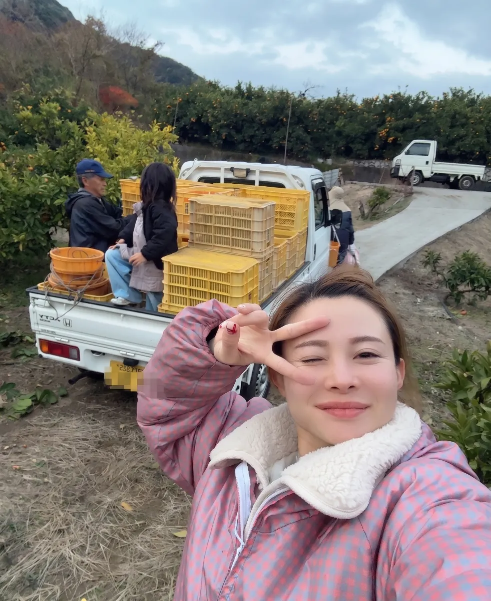 みかん畑と創設者