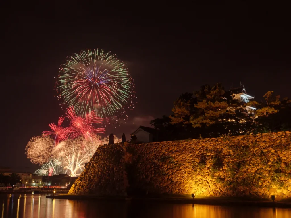 點燃夜空的「おんまく」熱情！今治市八月夏季祭典與煙火大會指南