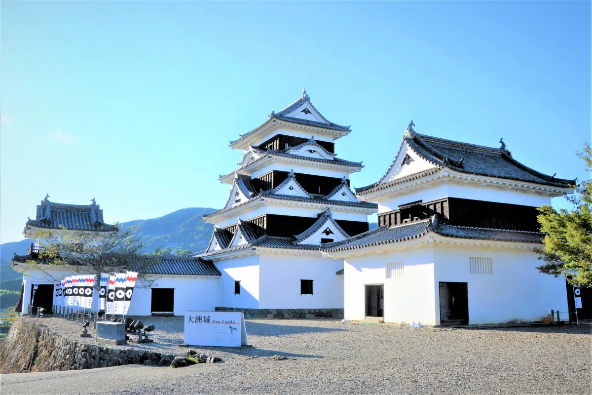 鵜飼的壓軸表演與賞月。大洲市9月豐收祭・秋風兜風指南